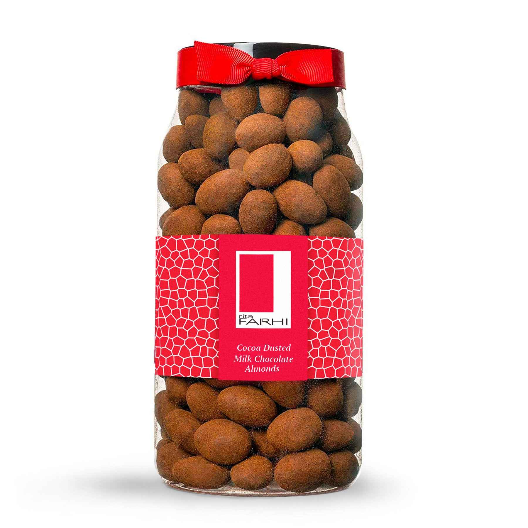 Cocoa Dusted Milk Chocolate Almonds, Palm Oil Free, 740g-0