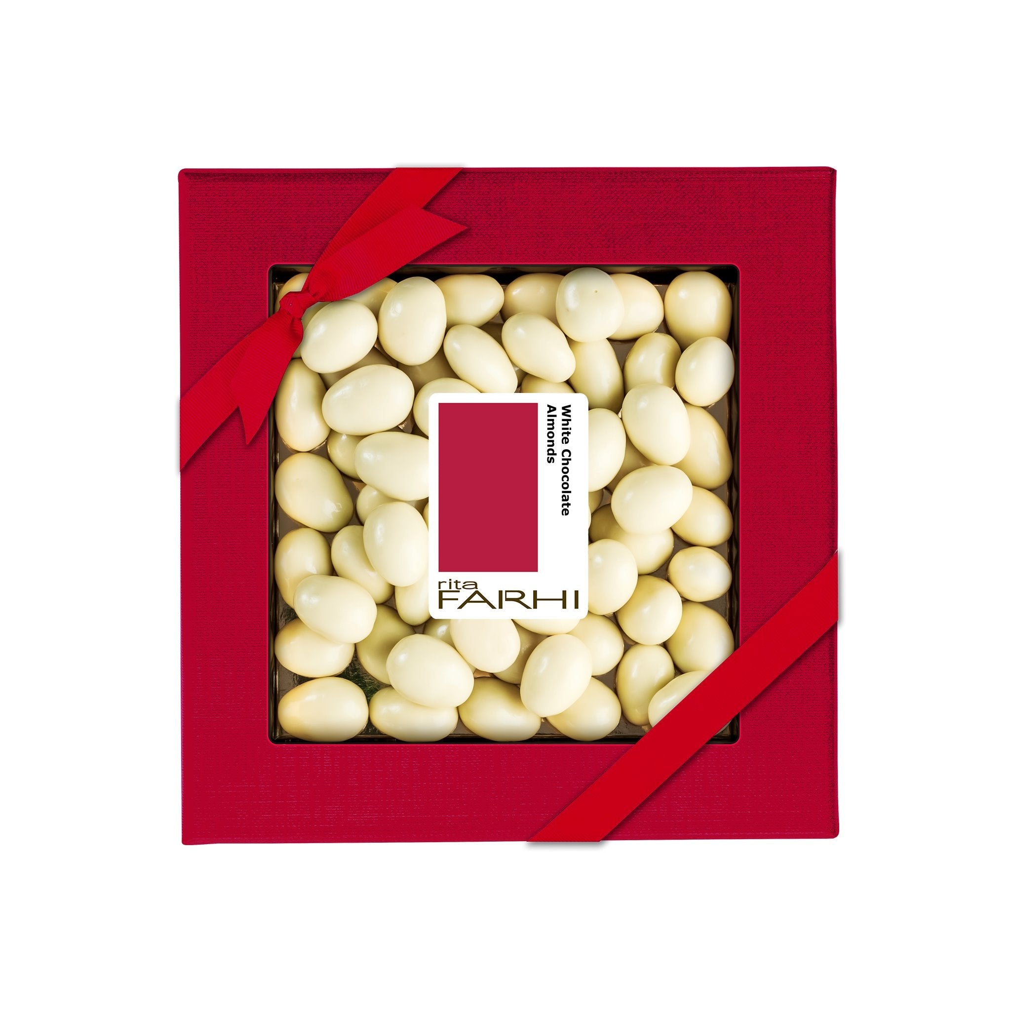 White Chocolate Coated Almonds, Palm Oil Free, 210g-0