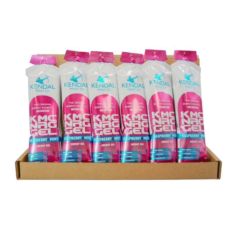 KMC NRG GEL Raspberry & Mint Energy Gel 70g-6