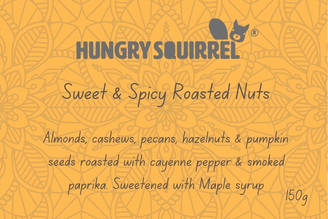 Sweet & Spicy Roasted Nuts 150g