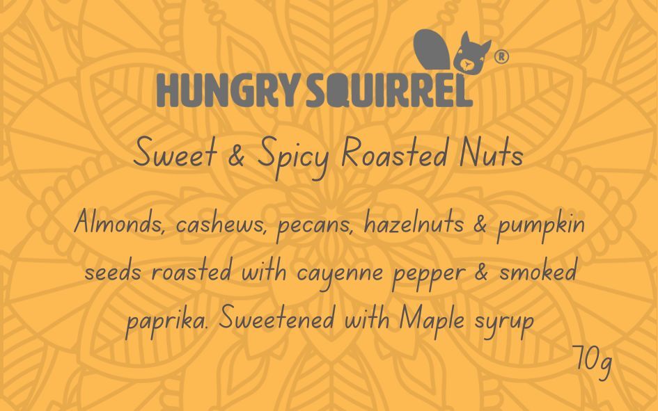 Sweet & Spicy Roasted Nuts 70g