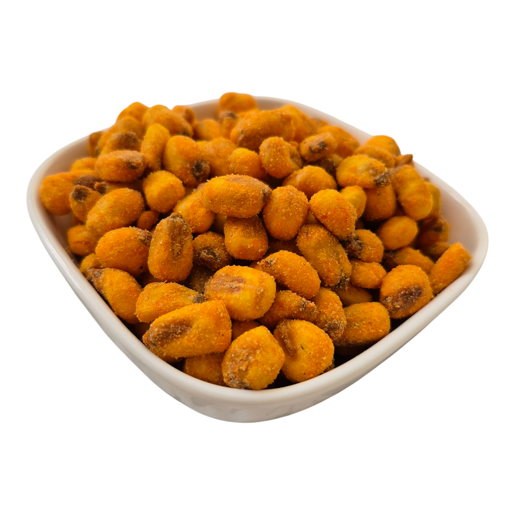 Roasted Paprika-flavoured Corn – Natural Organic Premium-quality + Free sample!