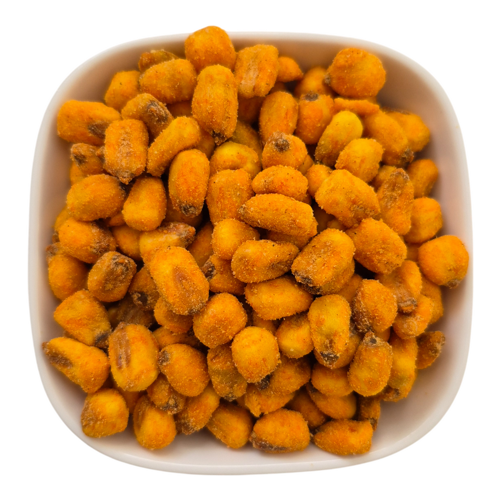 Roasted Paprika-flavoured Corn – Natural Organic Premium-quality + Free sample!