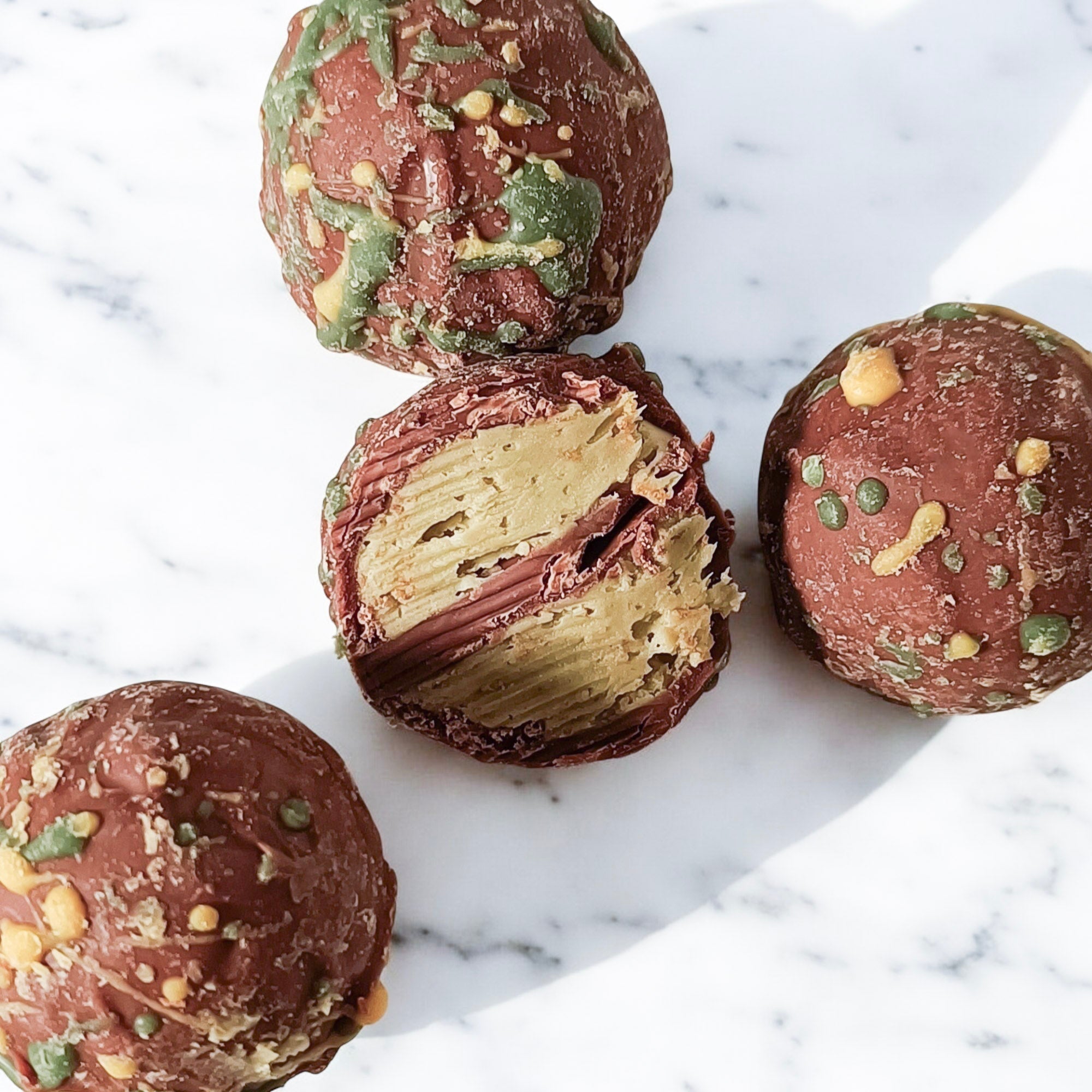 Dubai Chocolate Truffles in Small Stick Pack, 72g-3