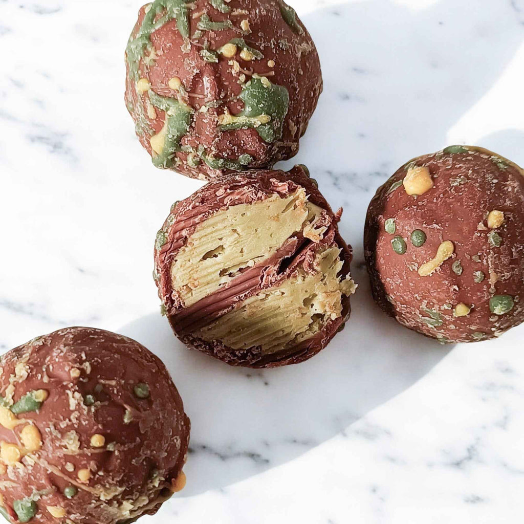 Dubai Chocolate Truffles in Small Stick Pack, 72g (Pack of 3)