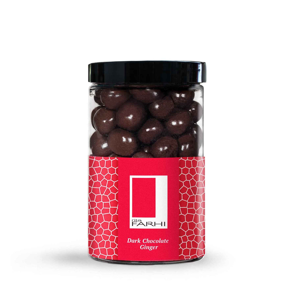 Dark Chocolate Coated Crystallised Gingers, Palm Oil Free, 350g