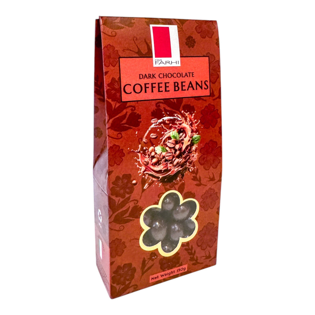 Dark Chocolate Coffee Beans, Palm Oil Free, 150g-1