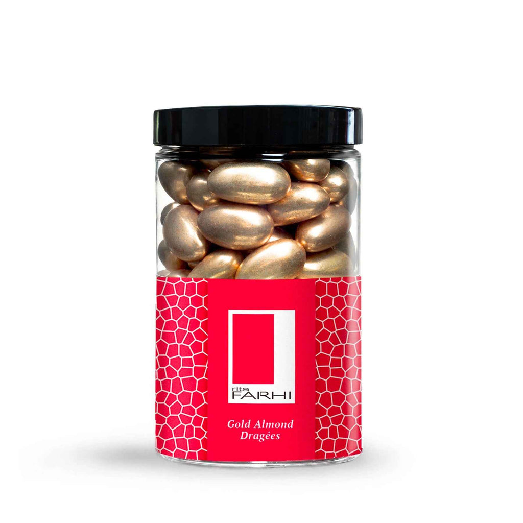 Gold Sugared Almonds, 370g