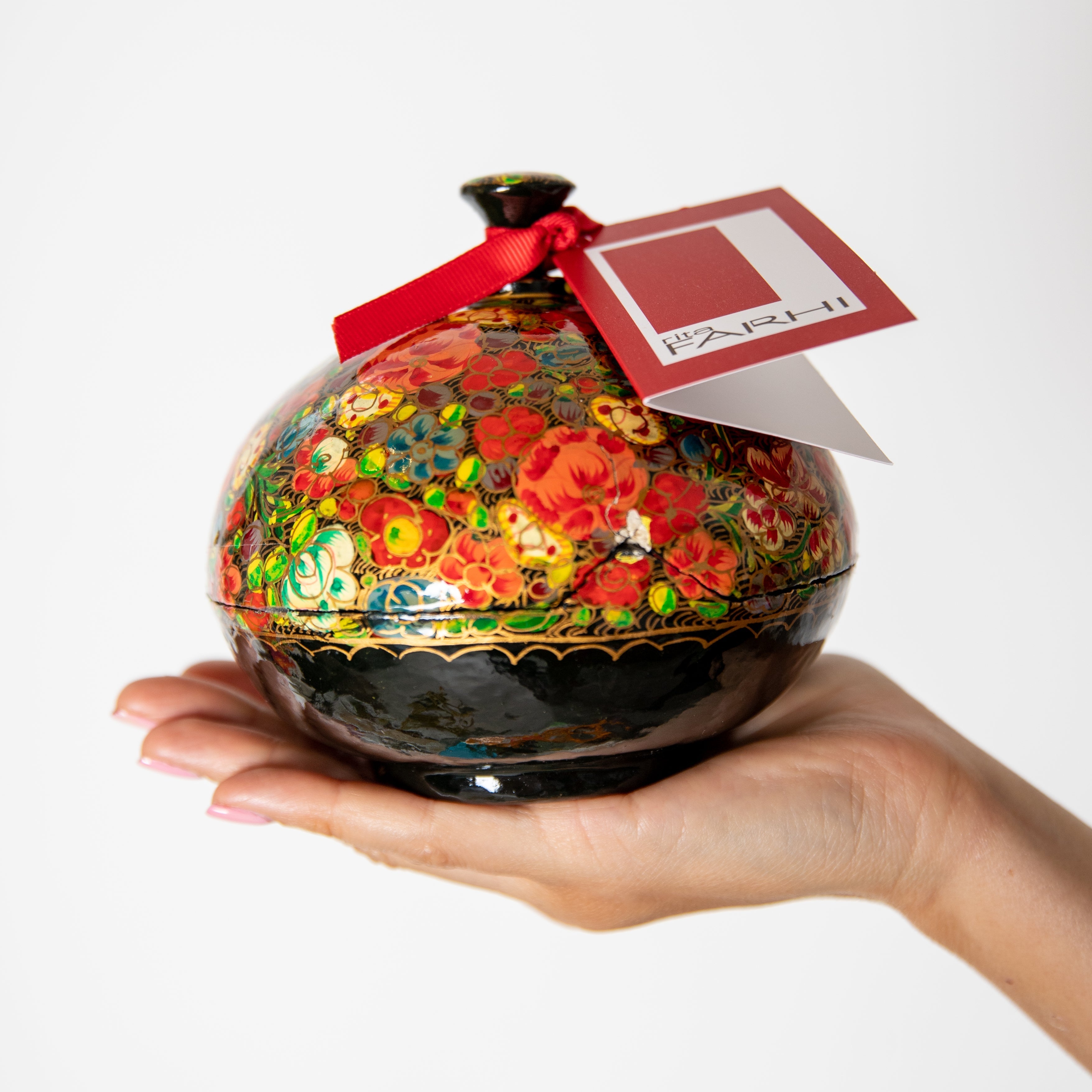 Handmade Bonbonnière filled with Milk & Dark Brazil Nuts, Palm Oil Free, 130g-1