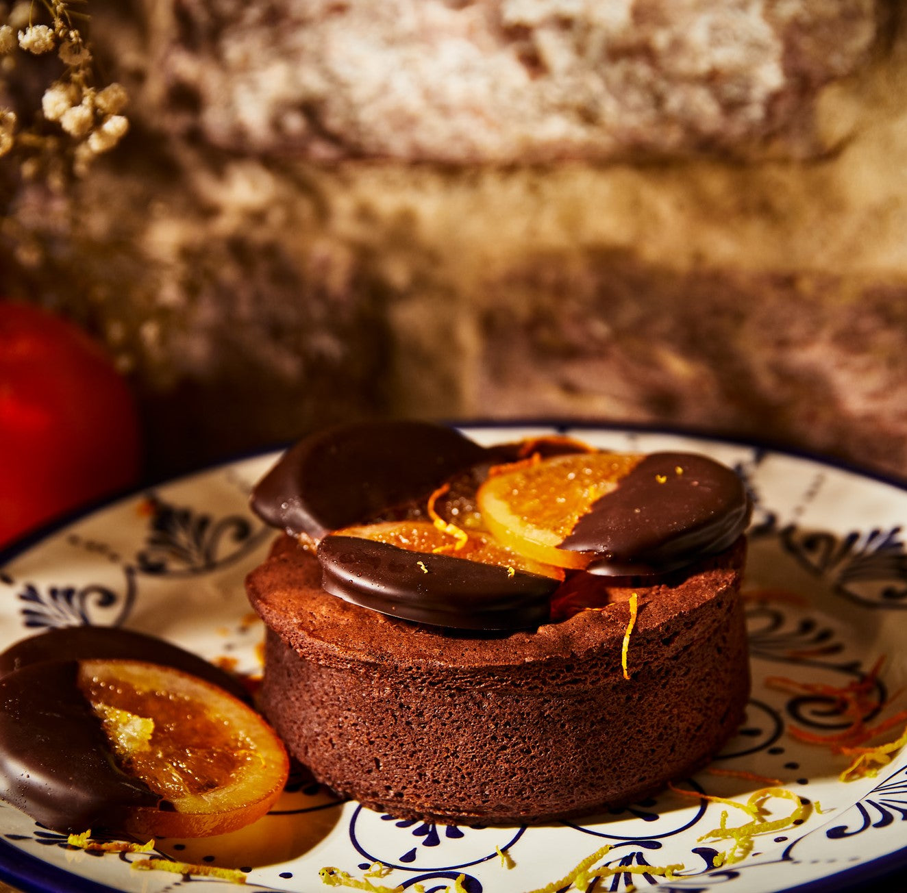 Belgian Dark Chocolate Dipped Candied Orange  Slices, 200g