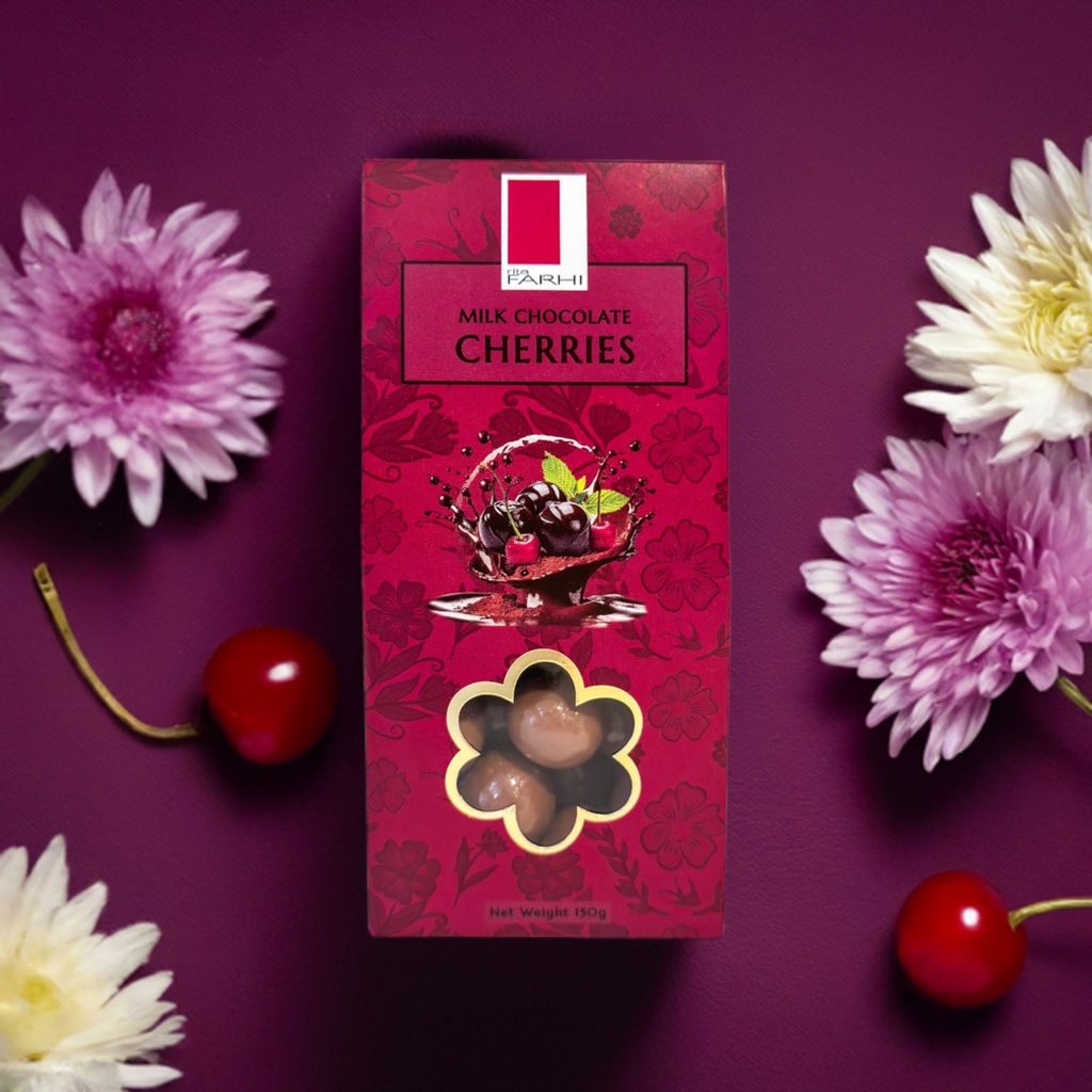 Milk Chocolate Cherries, Palm Oil Free, 150g (Pack of 3)