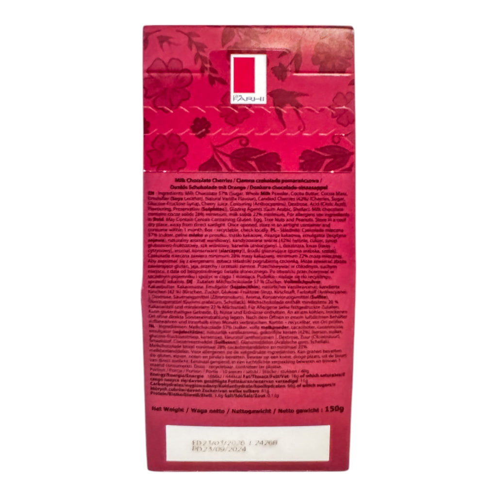 Milk Chocolate Cherries, Palm Oil Free, 150g-2