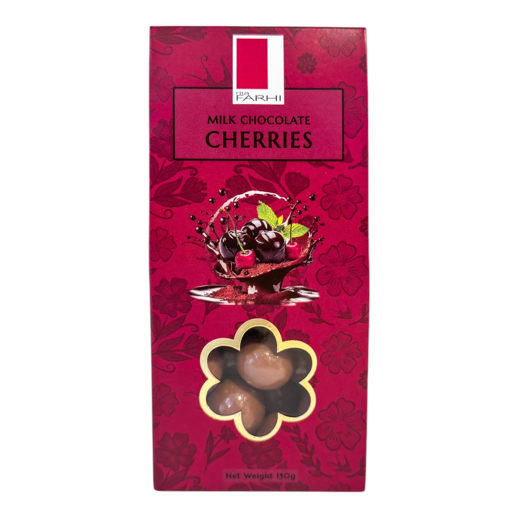 Milk Chocolate Cherries, Palm Oil Free, 150g-0