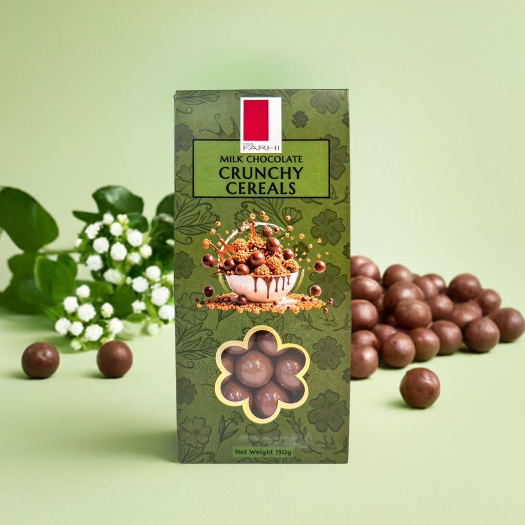 Milk Chocolate Crunch Cereals, Palm Oil Free, 150g (Pack of 3)