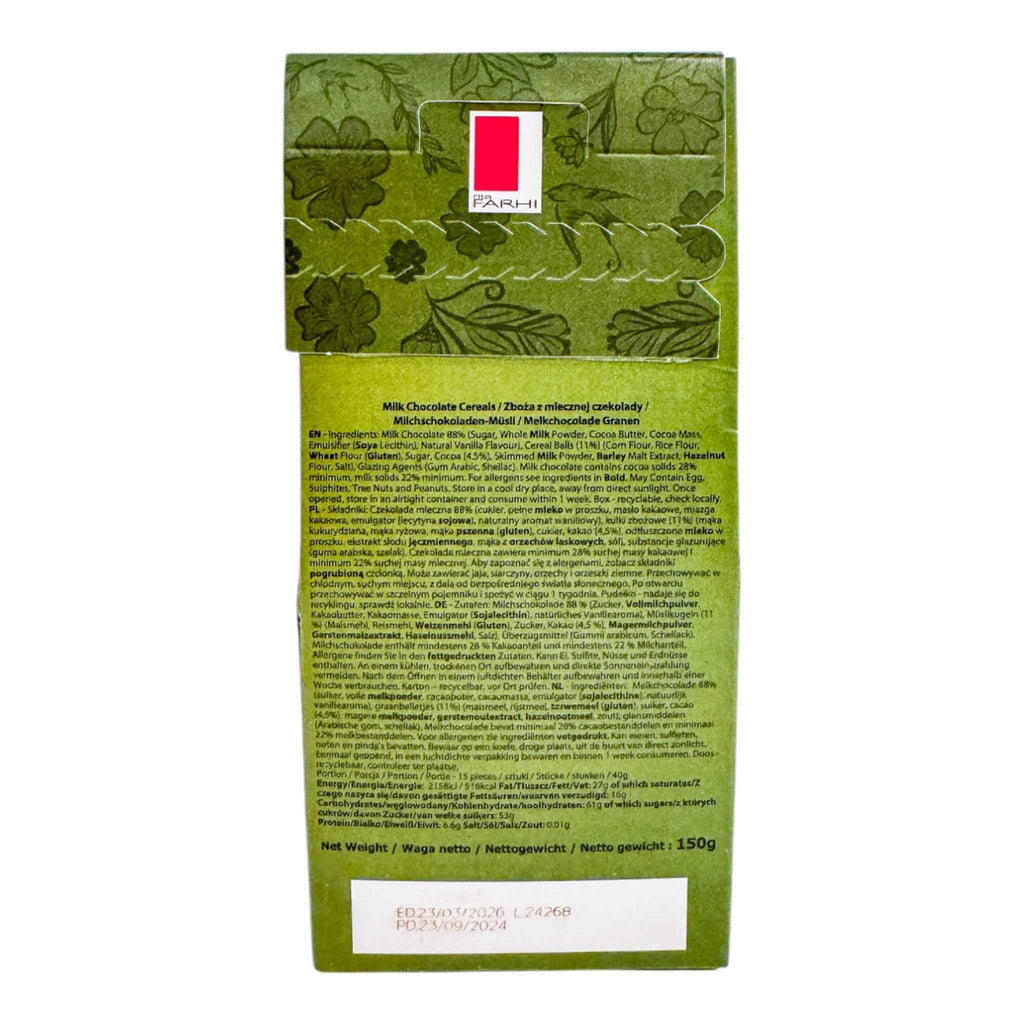 Milk Chocolate Crunch Cereals, Palm Oil Free, 150g (Pack of 3)