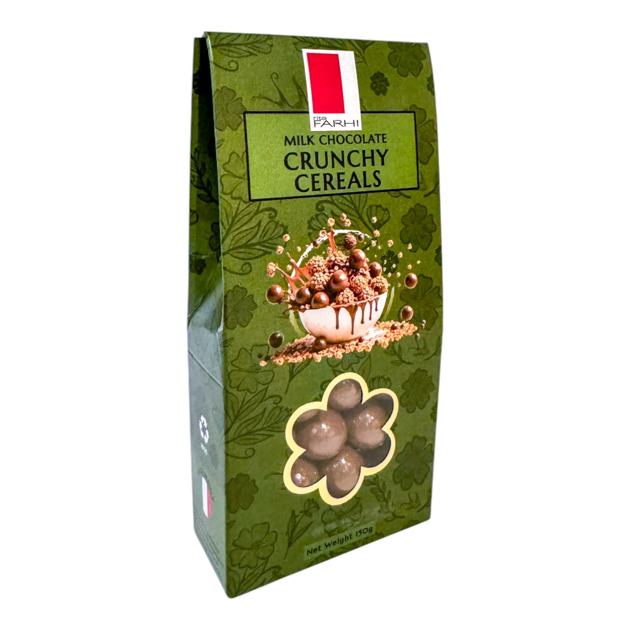 Milk Chocolate Crunch Cereals, Palm Oil Free, 150g-1