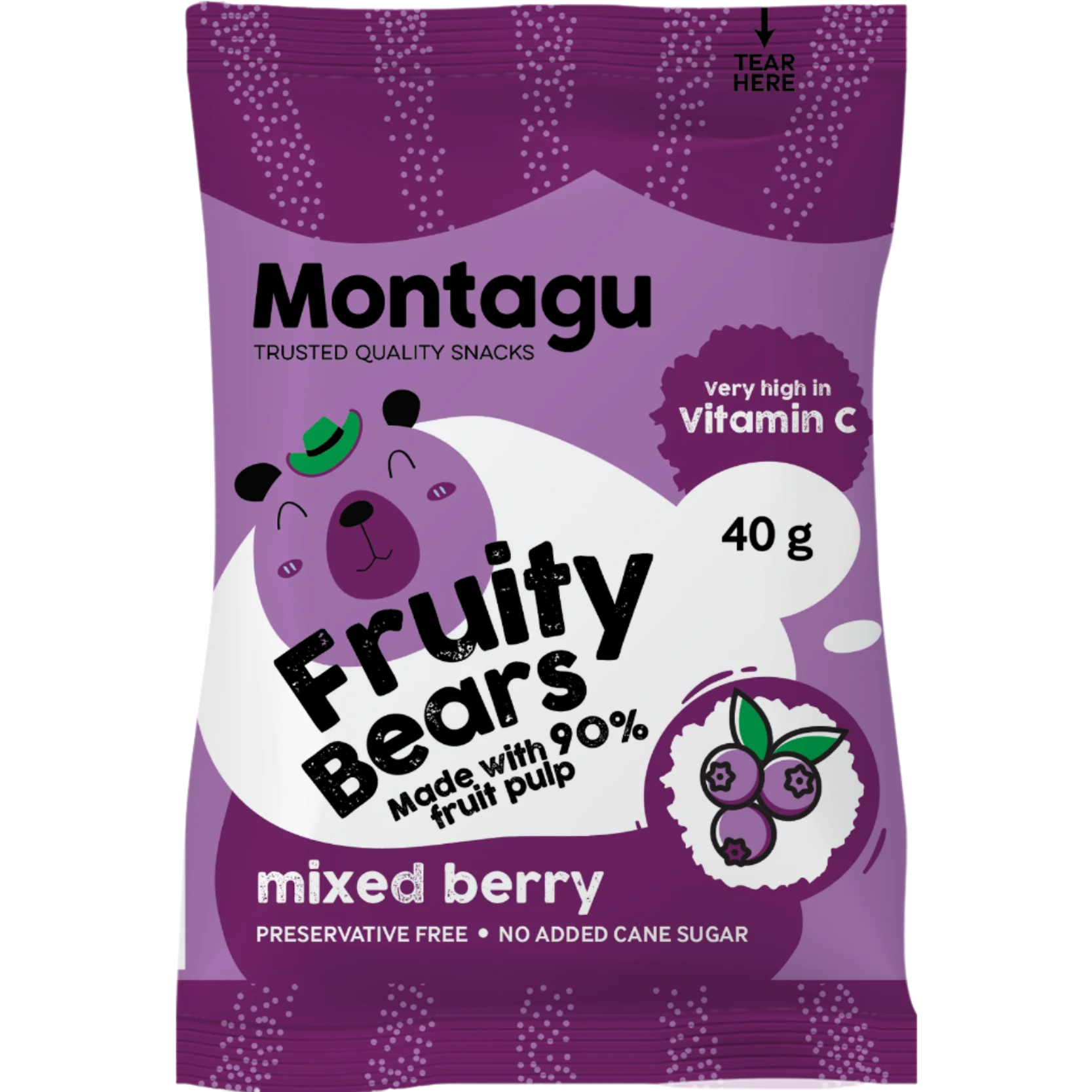 Montagu: Fruity Bears - Mixed Berry-0