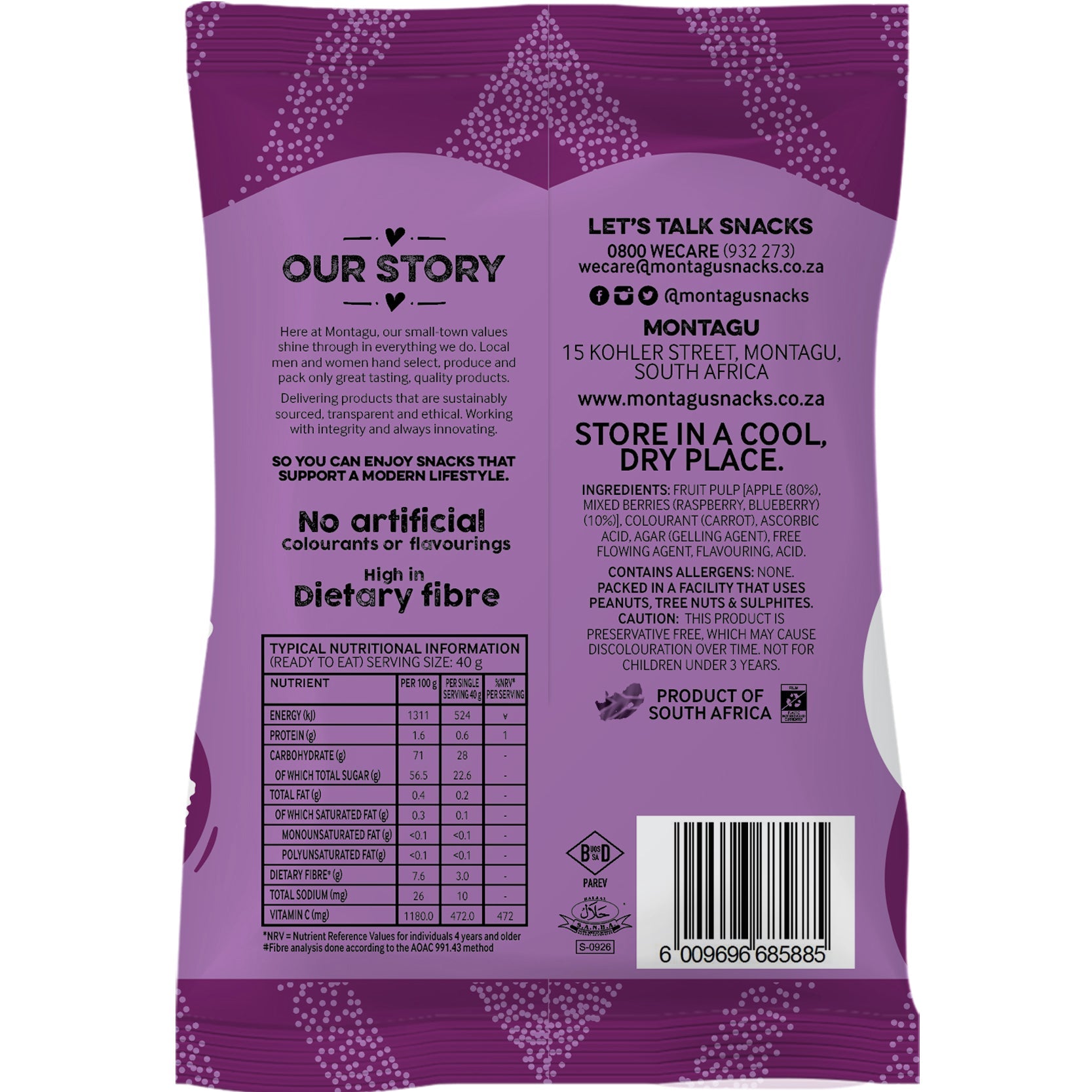 Montagu: Fruity Bears - Mixed Berry-4