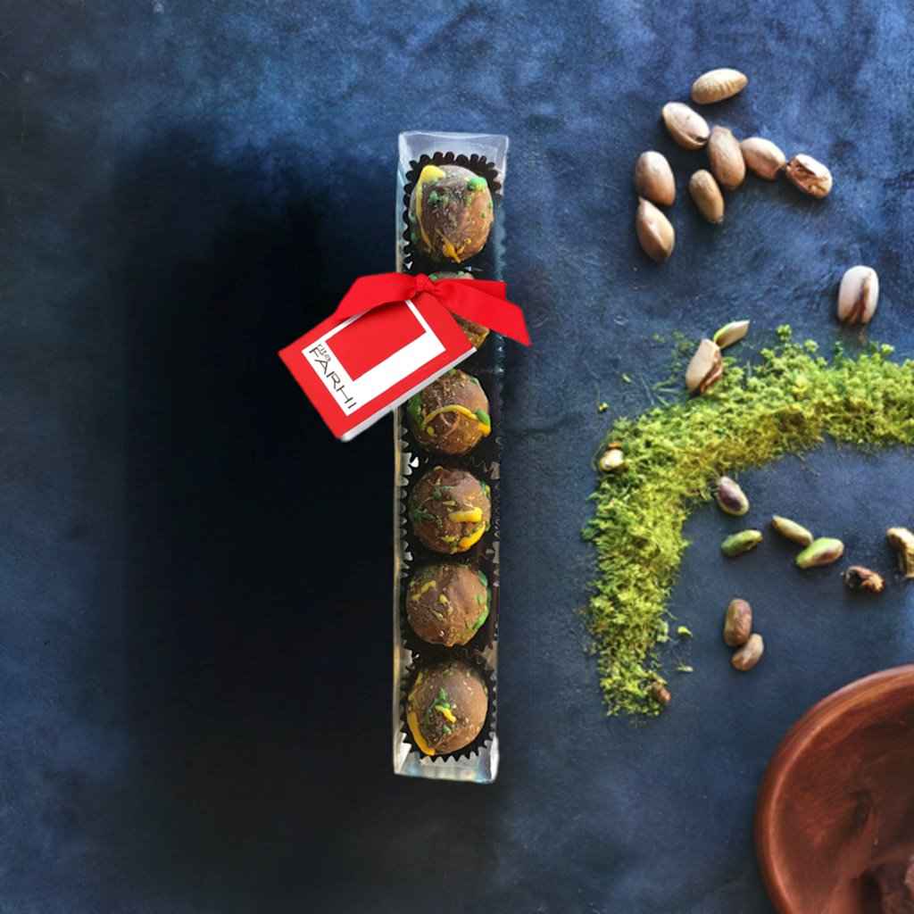 Dubai Chocolate Truffles in Small Stick Pack, 72g (Pack of 3)