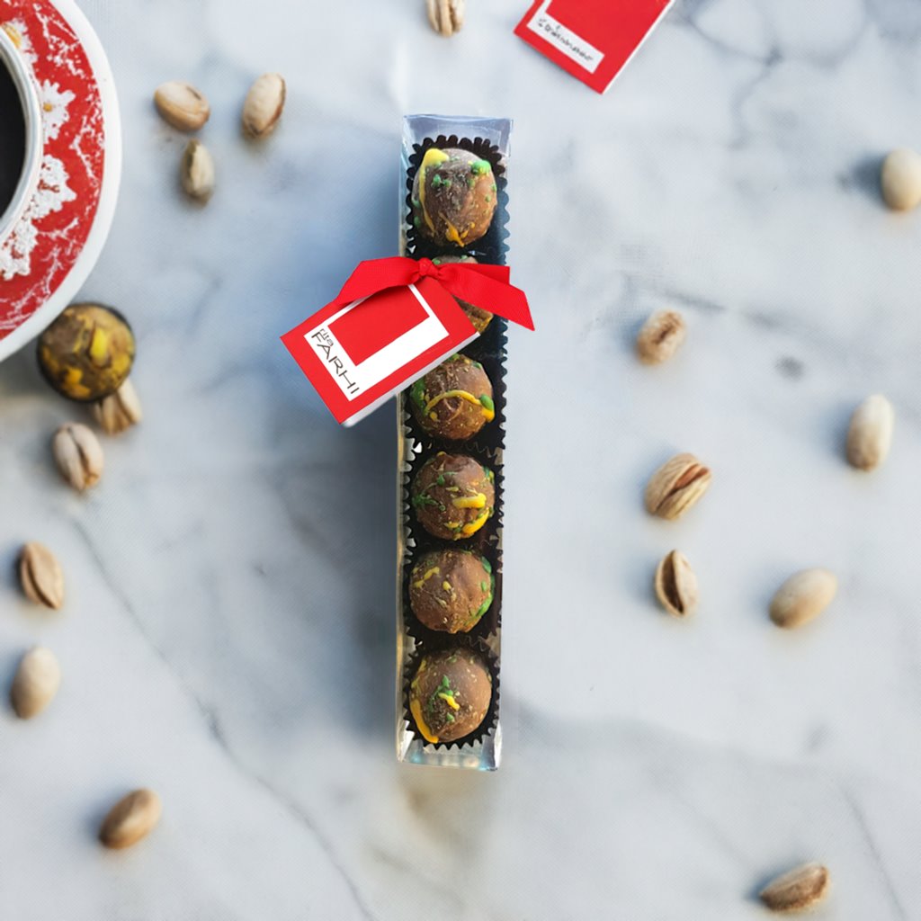 Dubai Chocolate Truffles in Small Stick Pack, 72g-1