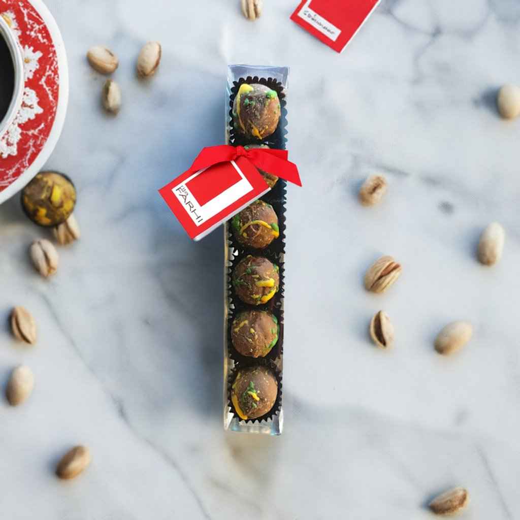 Dubai Chocolate Truffles in Small Stick Pack, 72g (Pack of 3)